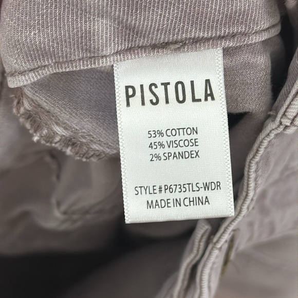 Pistola Women's Mara Straight Leg Purple Capri Pant Size 30 - Picture 6 of 6